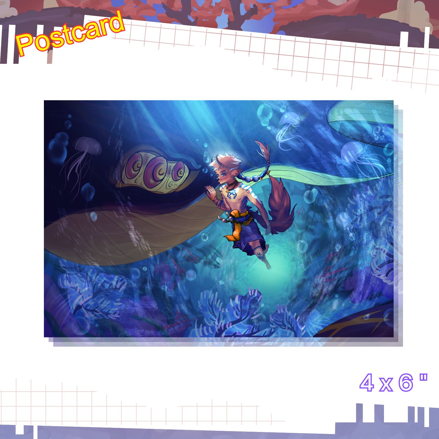 Postcard 4*6 "