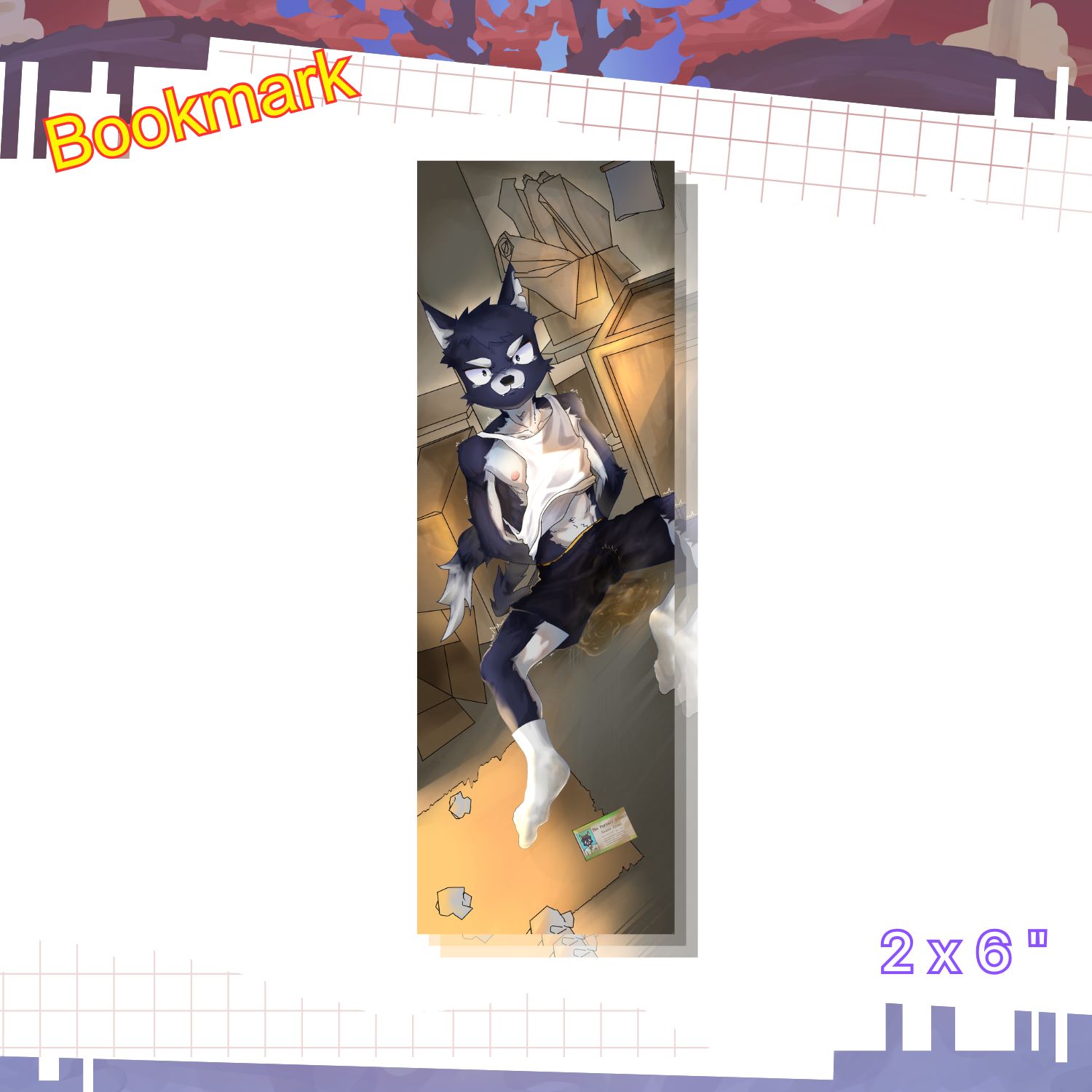 Bookmark 2 x 6 "