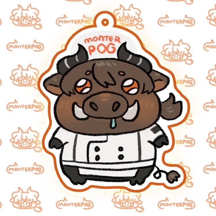 MONTERPOG keychain 